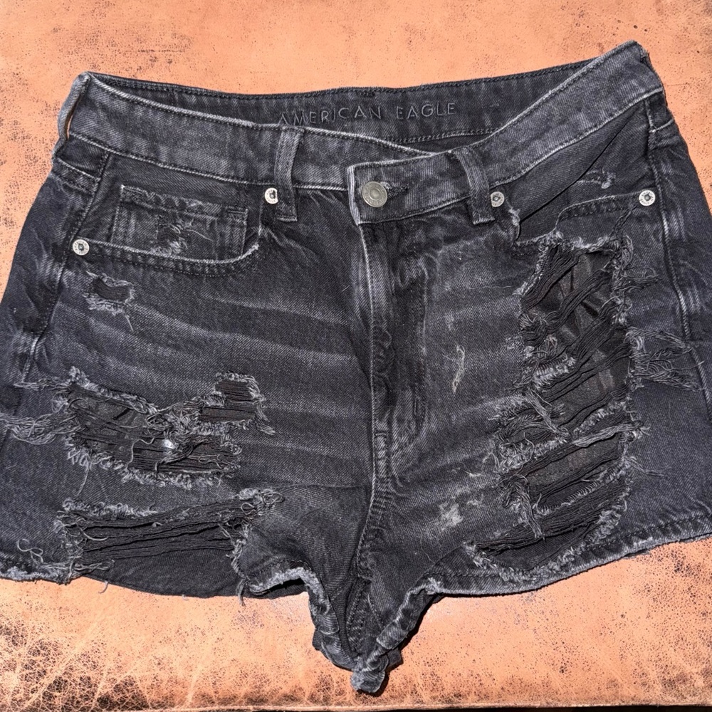 American Eagle denim mom short